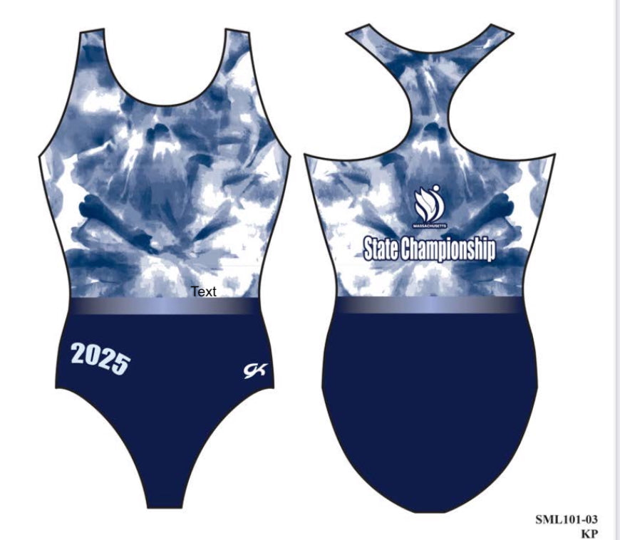 2025 Massachusetts State Leotard